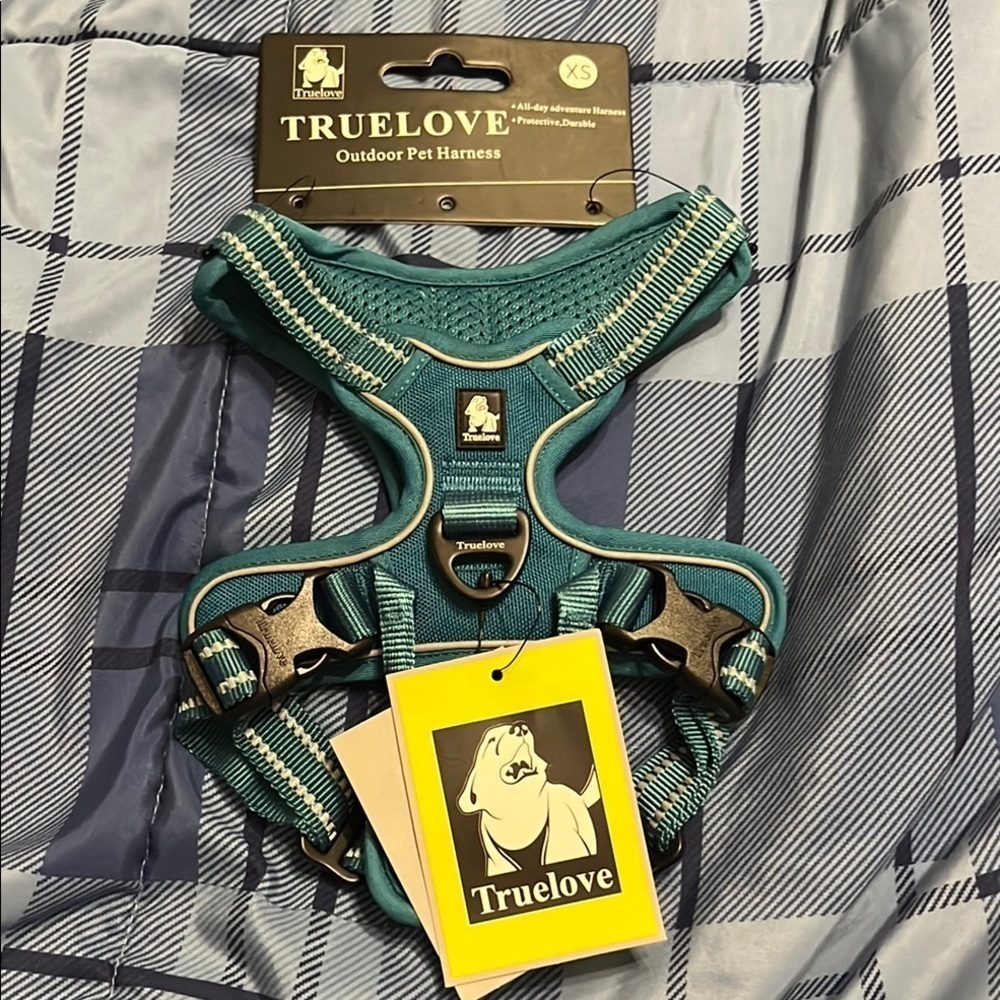 NWT Truelove Teal XS Outdoor Pet Harness